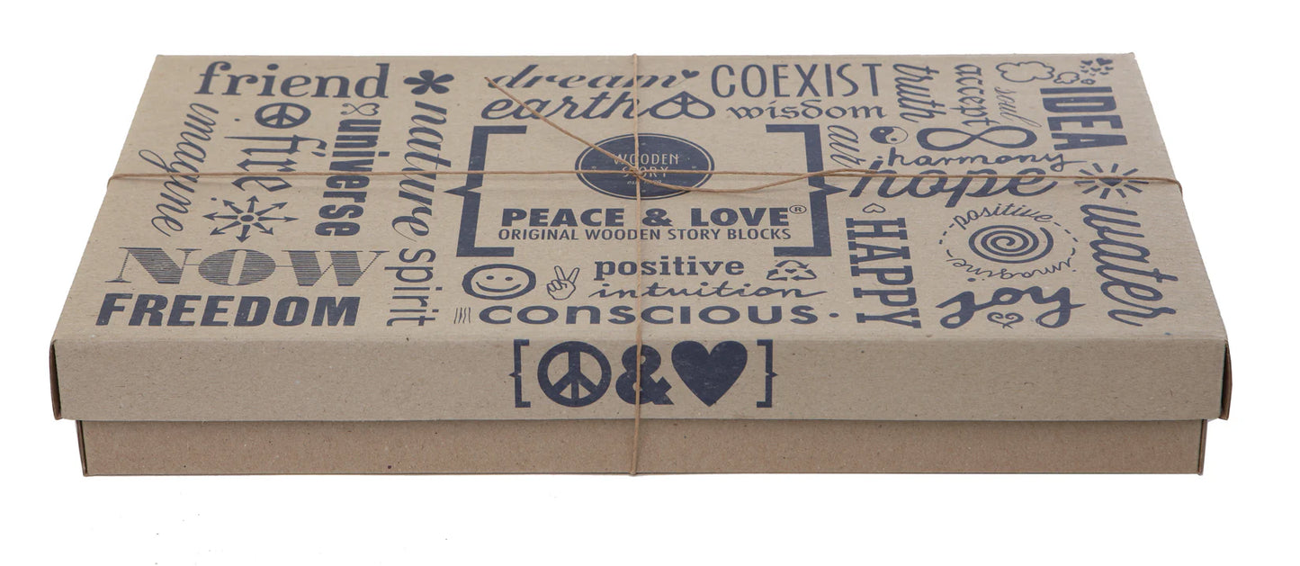Peace & Love Blocks - 108 stuks