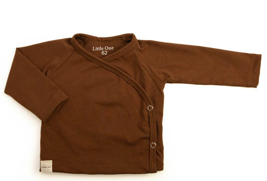 Wrap shirt cinnamon