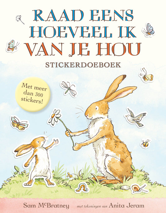 Sticker doeboek : Raad eens hoeveel ik van je hou