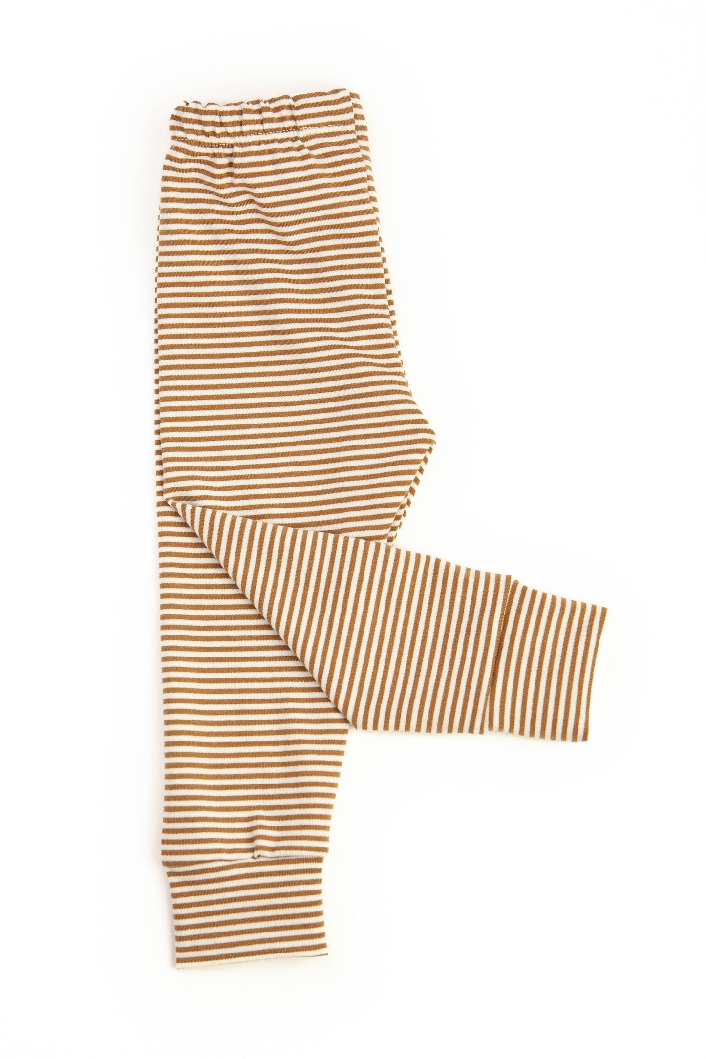 Leggings Mokka Streifen