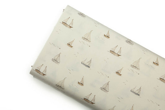 Kleinkinderbettdecke Segelboote