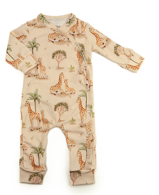 Little one giraffe romper