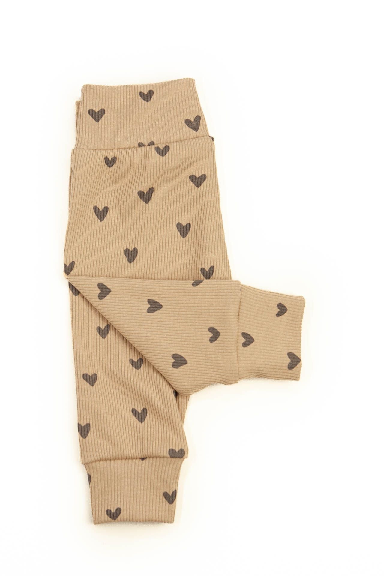 Broekje baby rib hartjes