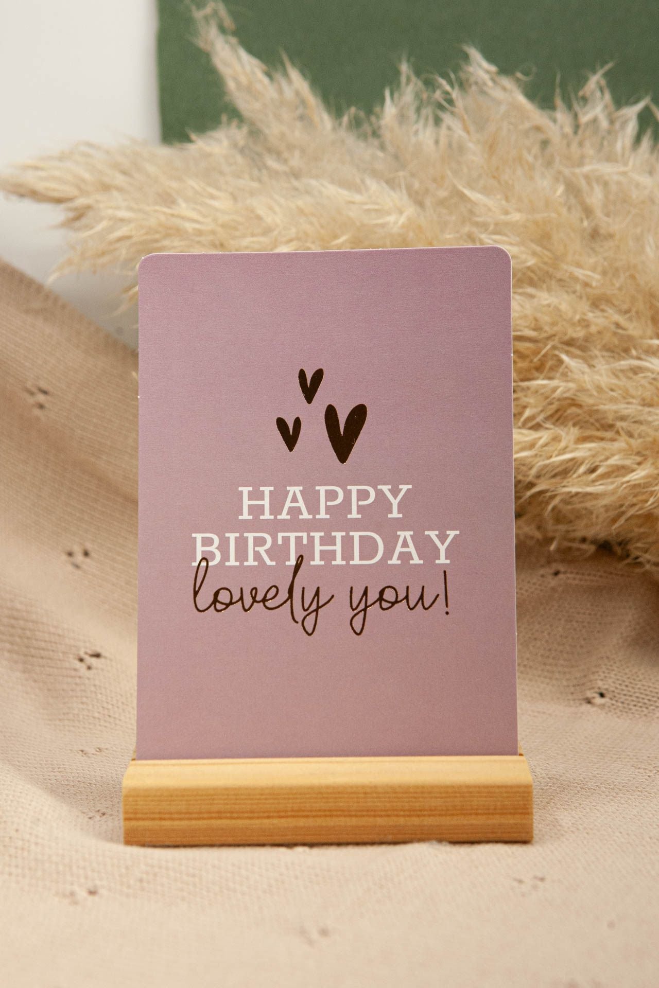 Card Happy birthday lovely you!