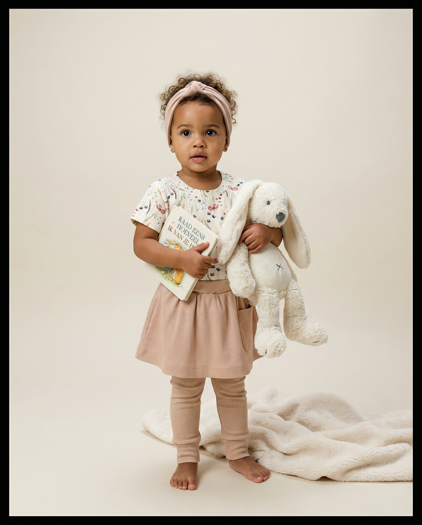 Rabbit Richie music cuddly toy various colours