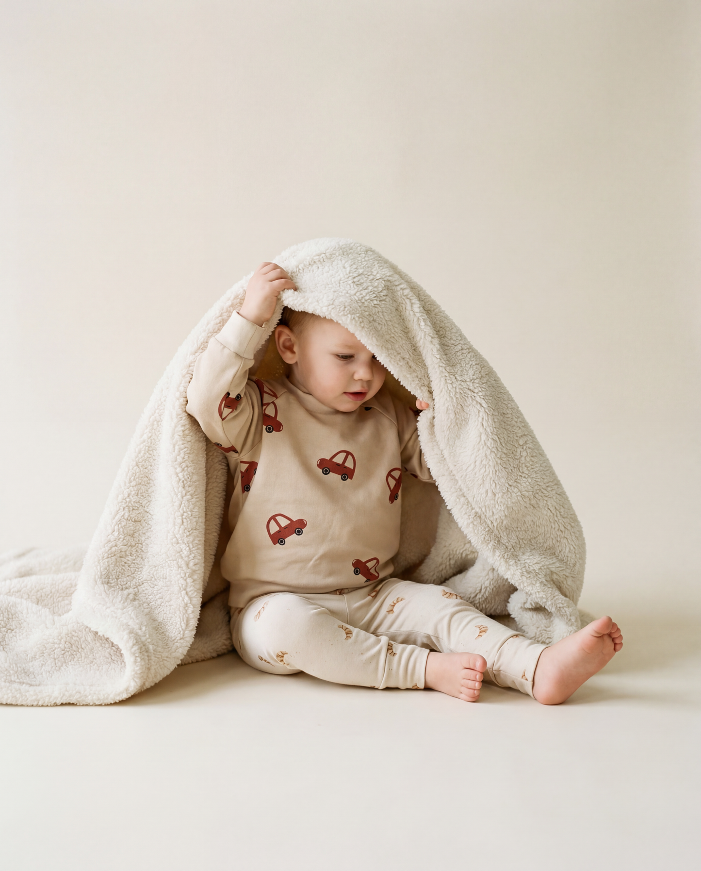 Oversized sweater dusty lilac personalized