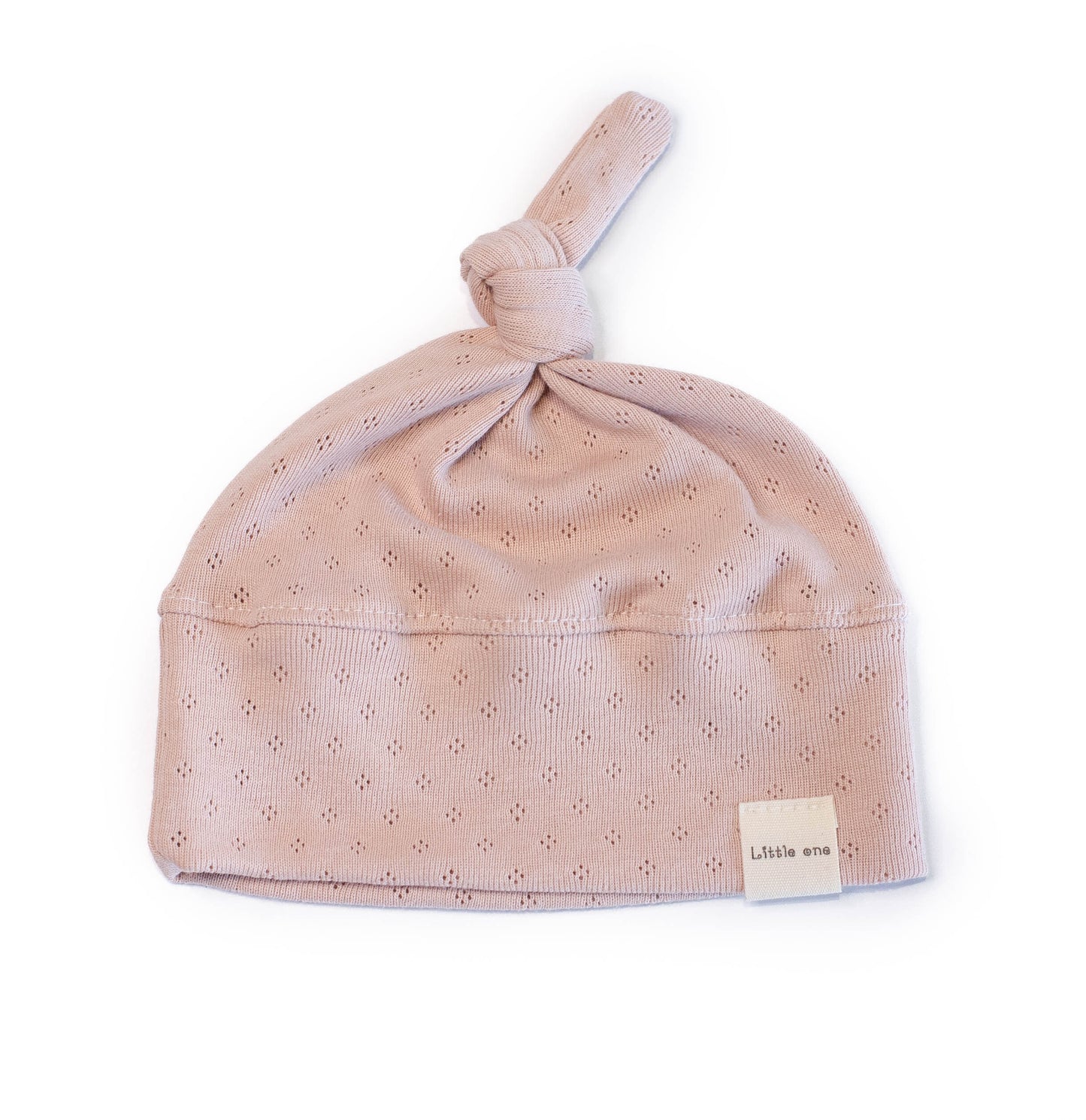 Hat openwork pink