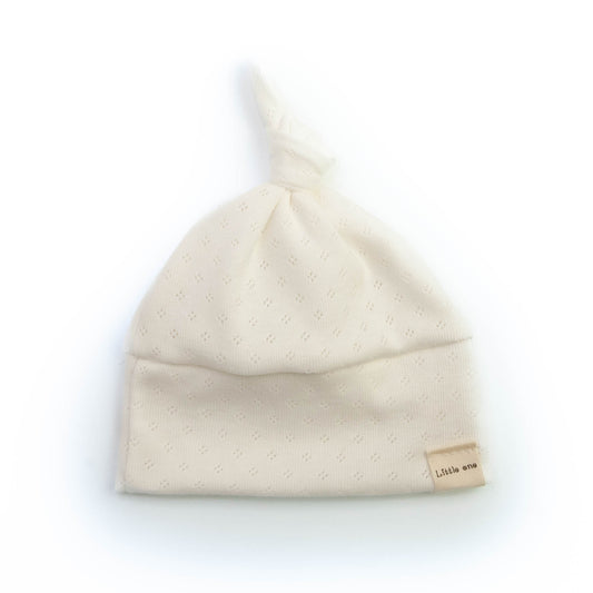 Hat openwork ecru