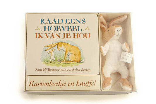 Cadeau set : Raad eens hoeveel ik van je hou