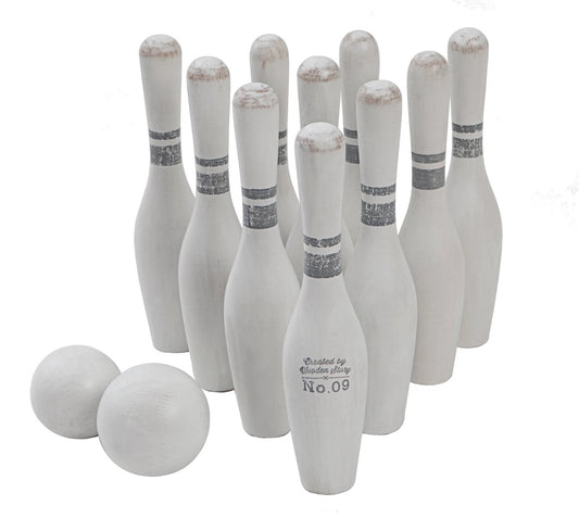 Vintage Bowling - Holzspielzeug