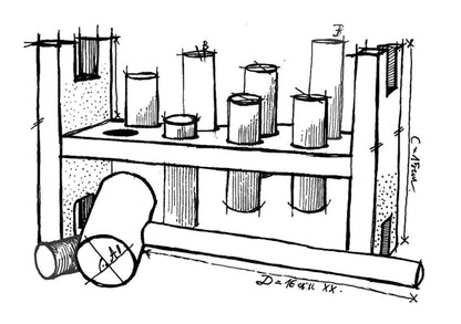 Hammerklopfer - Montessori - Holzspielzeug