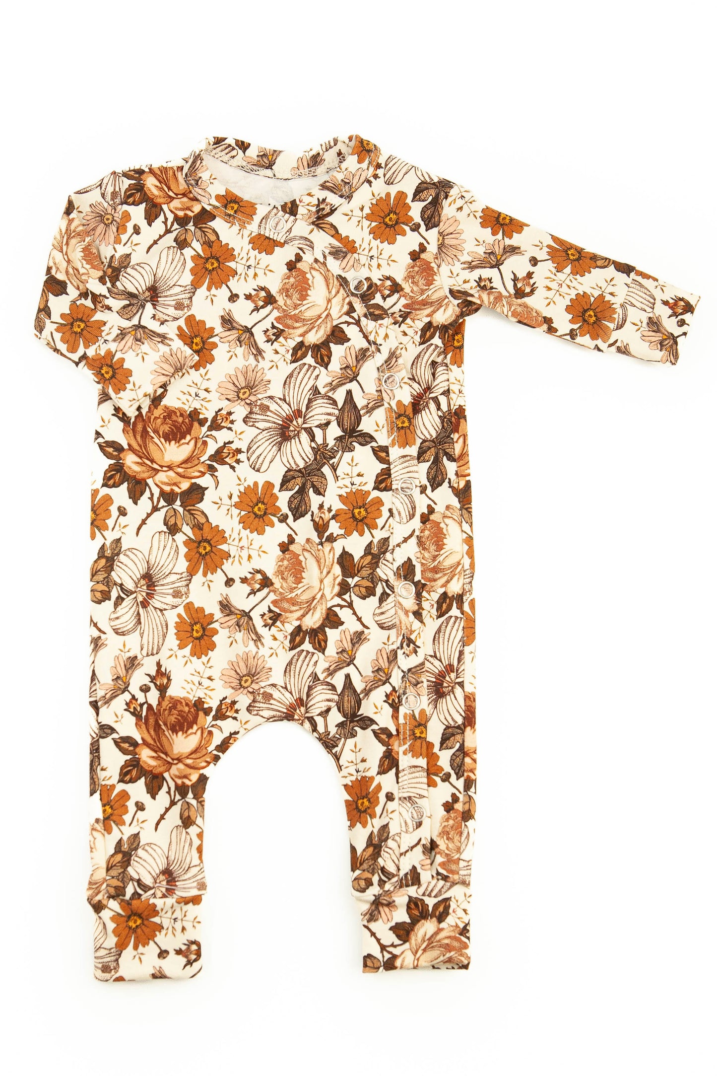 Vintage garden romper suit