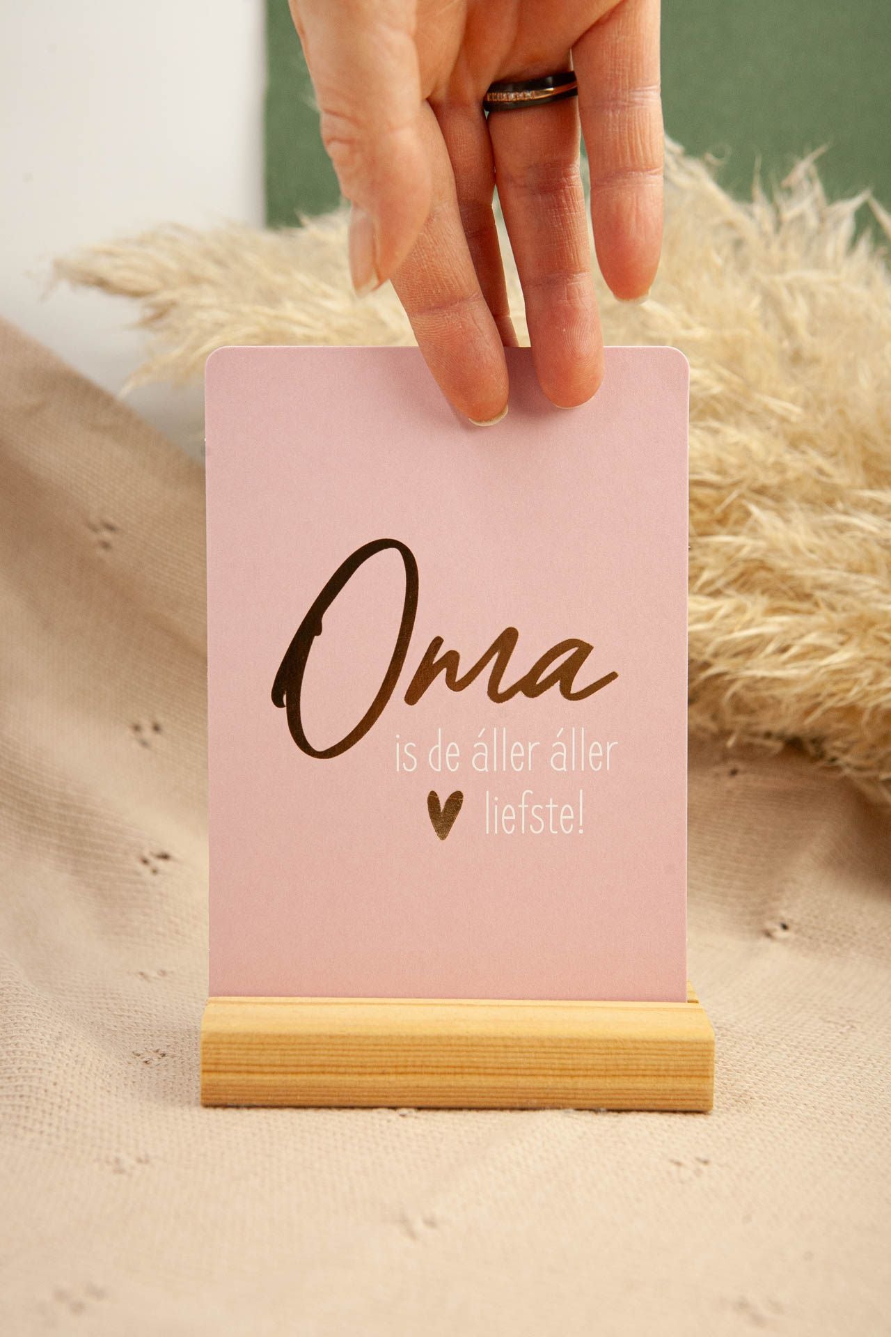 Karte Oma ist die süßeste