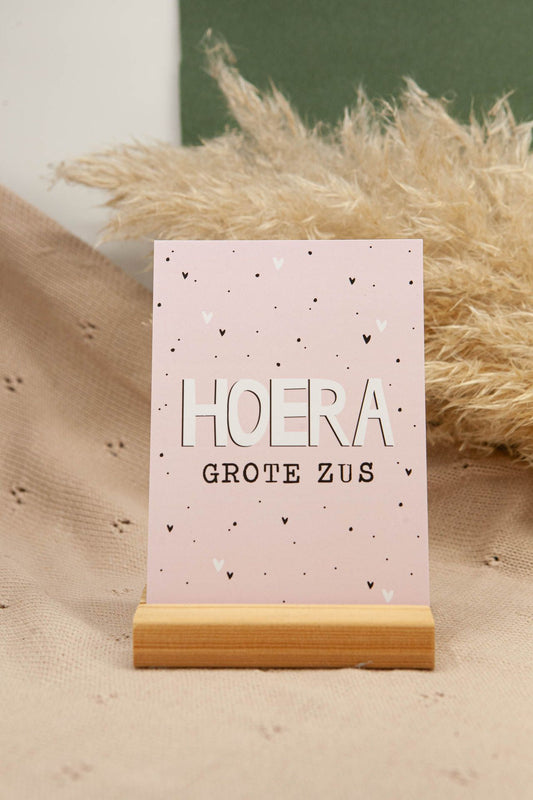 Karte Hurra große Schwester