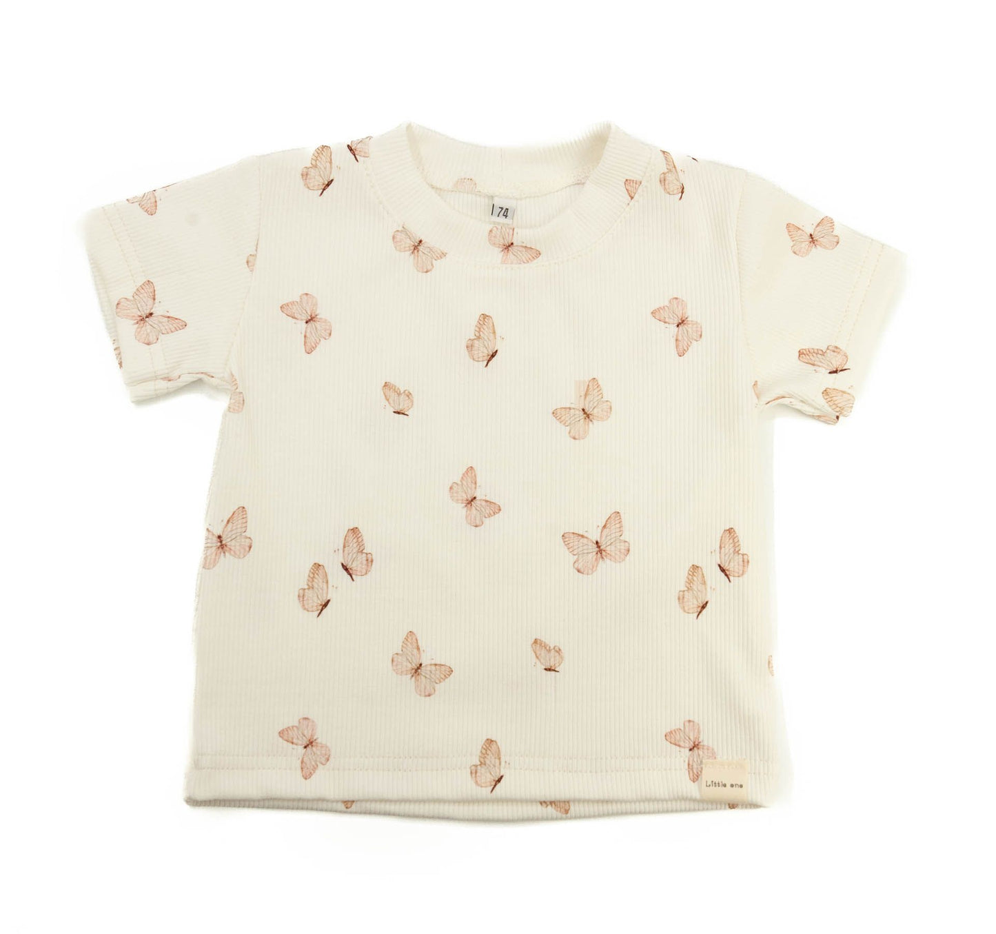 T-Shirt Baby Rib Schmetterlinge