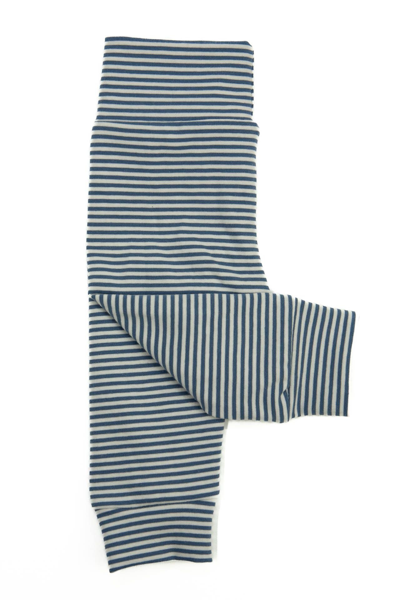 Blaue Streifenhose