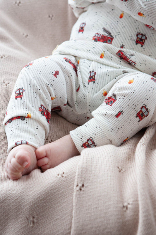 Babyhose Ripp Feuerwehrautos