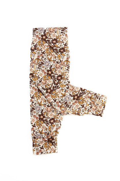 Herbstblumenhose