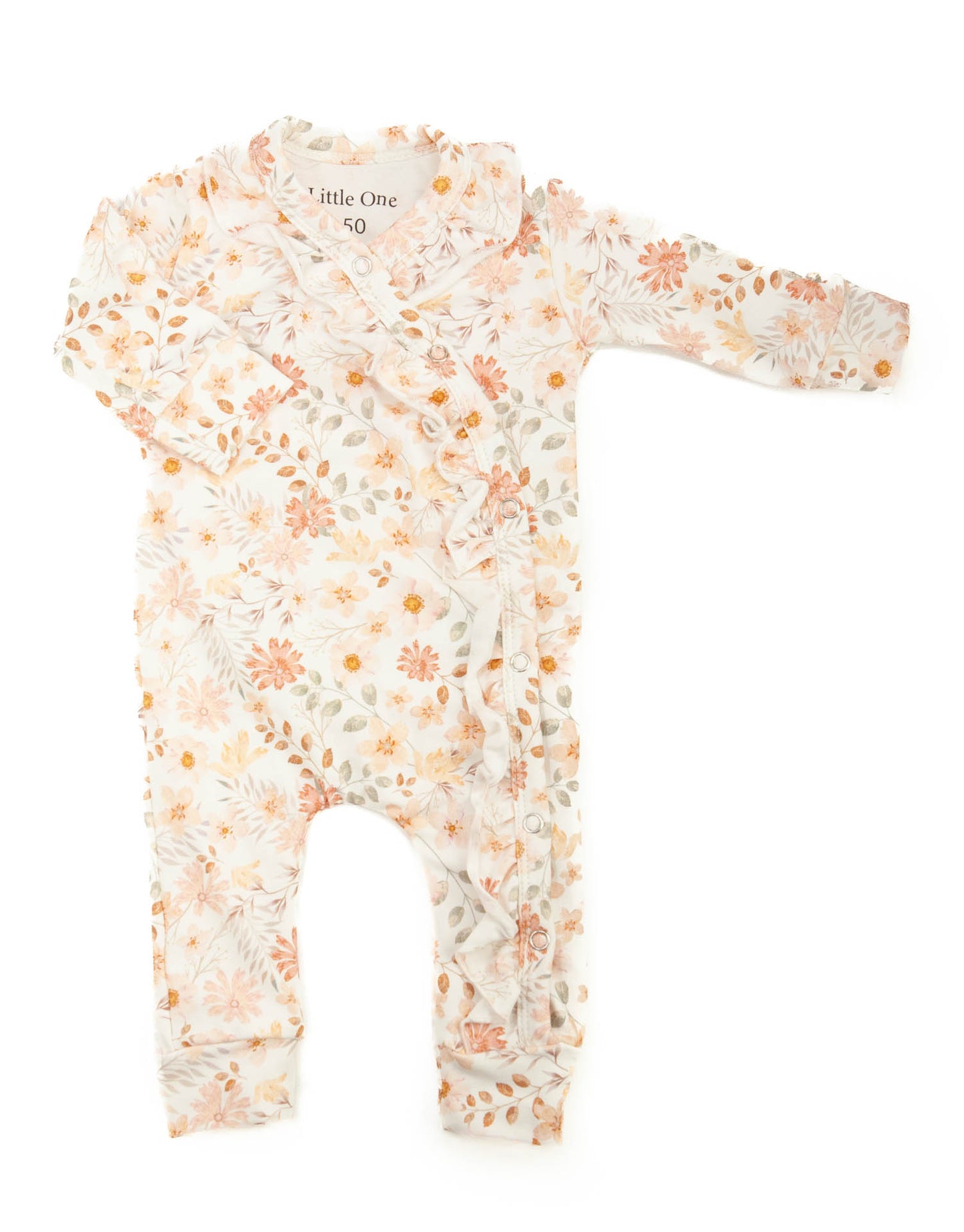 Boxpakje ruffel peach flowers