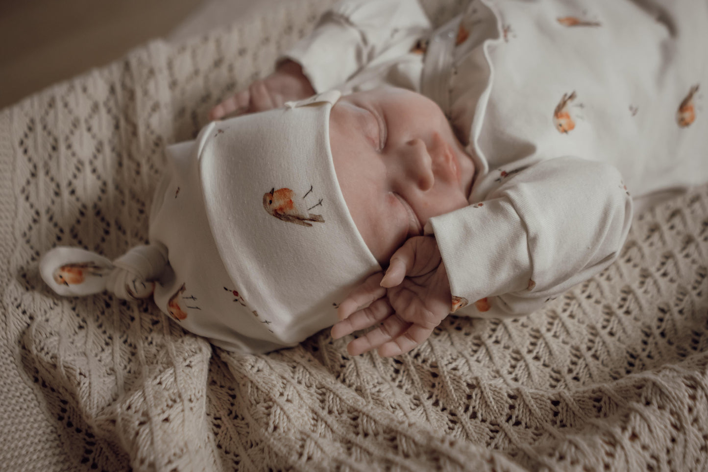 Mutsje little one roodborstjes