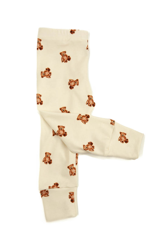 Leggings Baby Rib Little One Bären