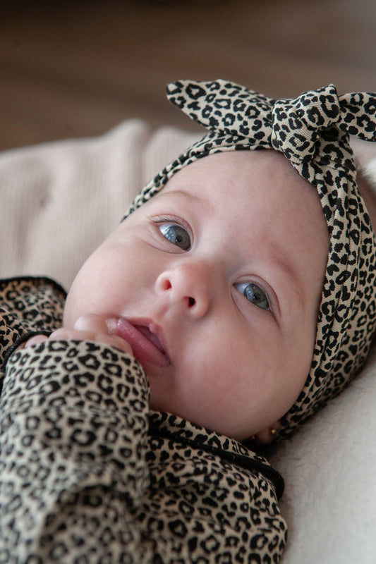 Leopard headband