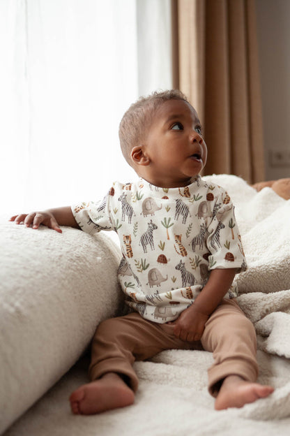 Babyhose Rippe Kakao