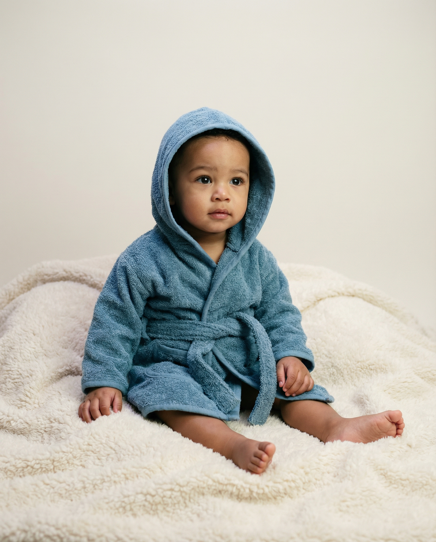 Bathrobe blue personalized