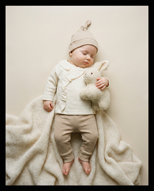 Recycled Rabbit cuddly toy