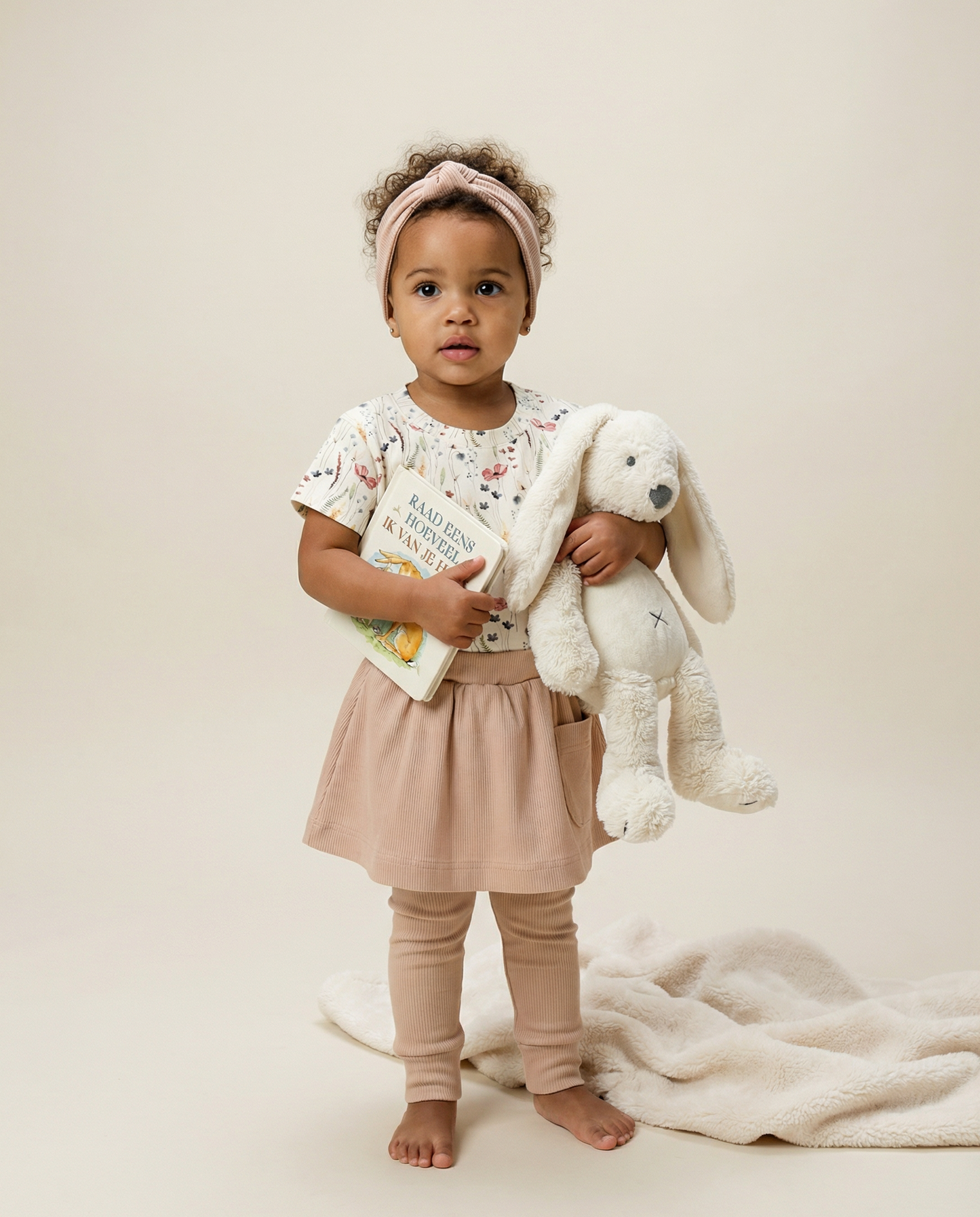 Rabbit Richie music cuddly toy various colours