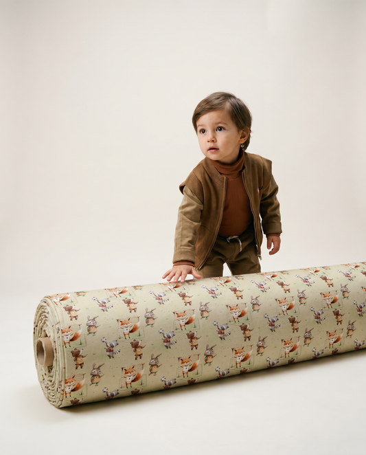 Little one fabric playing friends