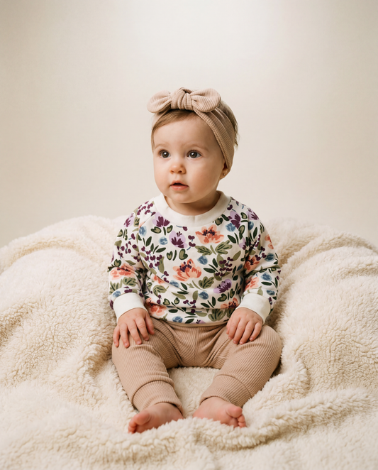 Oversize Pullover Altflieder personalisiert