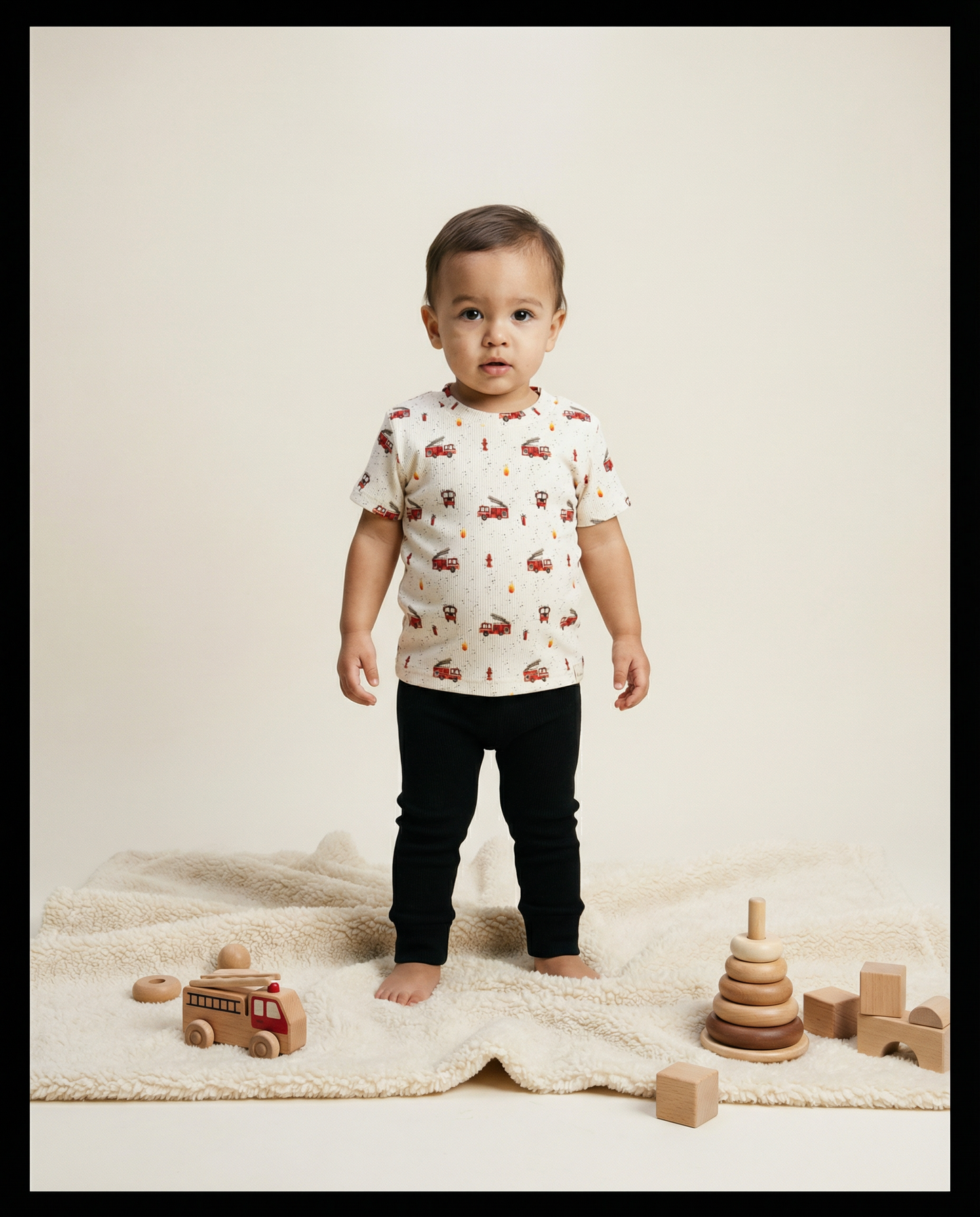 Legging baby rib black