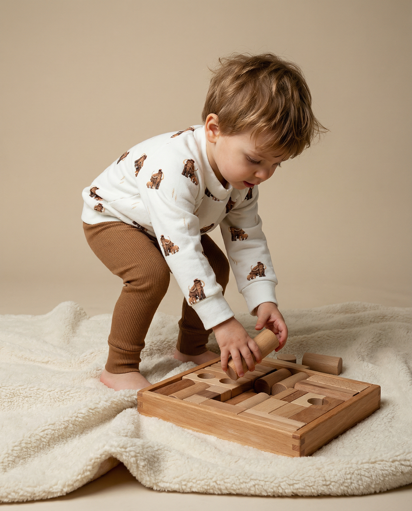 Oversize Pullover Altflieder personalisiert