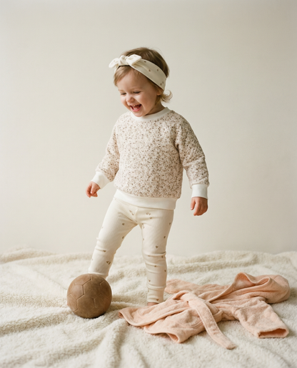 Bathrobe soft pink personalized